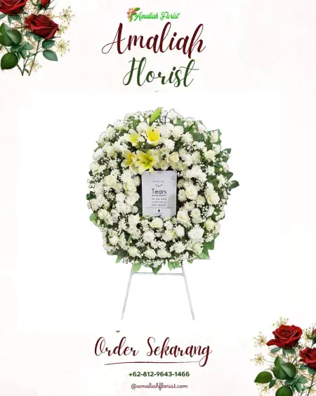 Krans Bunga Duka Gelumbang