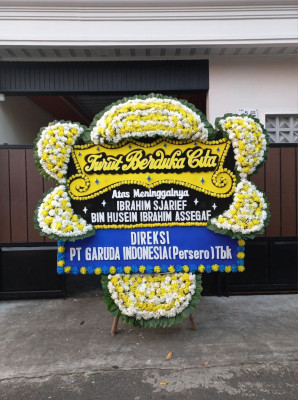Papan Bunga Duka di Gelumbang